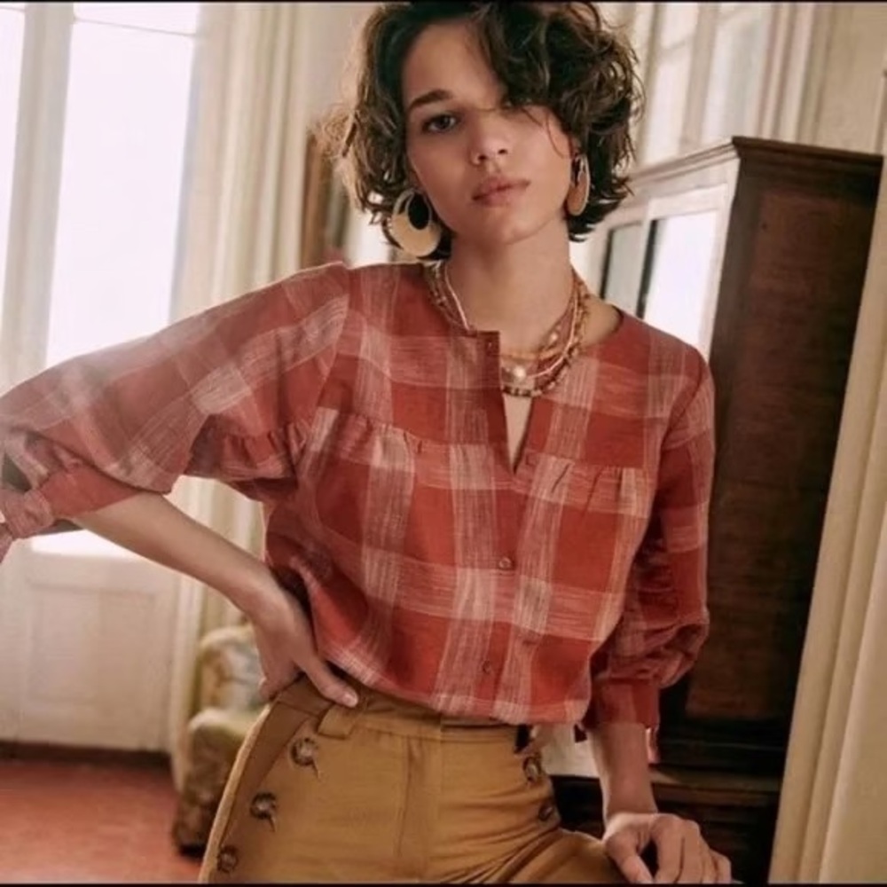 Sezane dido shirt